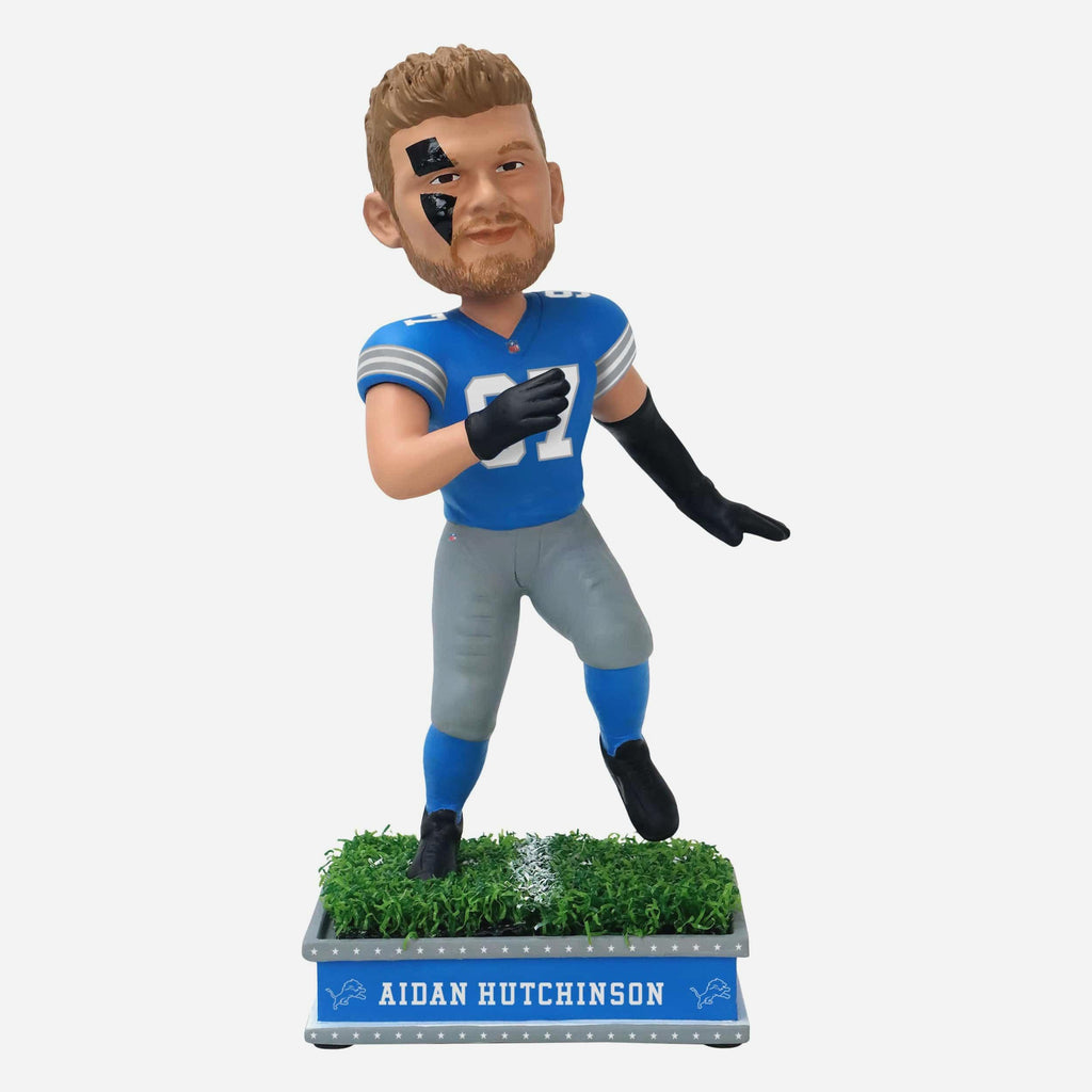 Aidan Hutchinson Detroit Lions Field Star Bobblehead FOCO - FOCO.com