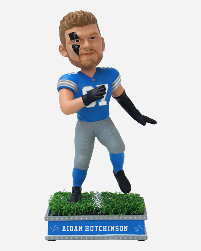 Aidan Hutchinson Detroit Lions Field Star Bobblehead FOCO - FOCO.com