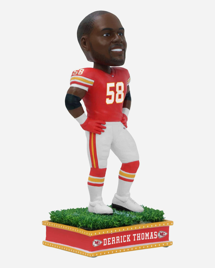 Derrick Thomas Kansas City Chiefs Field Star Bobblehead FOCO - FOCO.com
