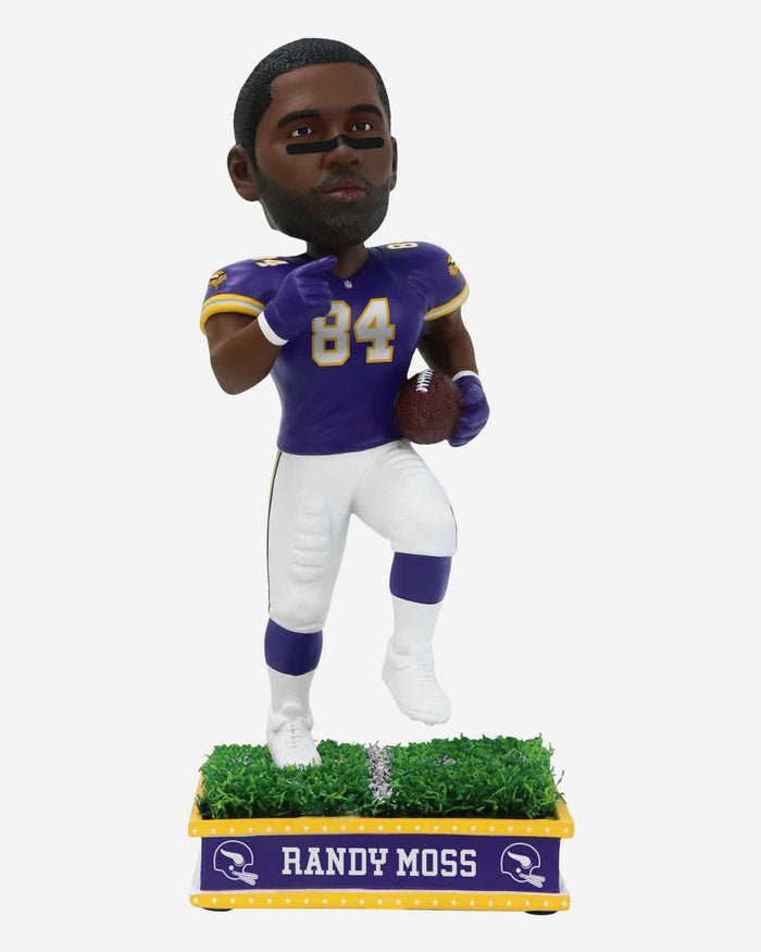Randy Moss Minnesota Vikings Field Star Bobblehead FOCO - FOCO.com