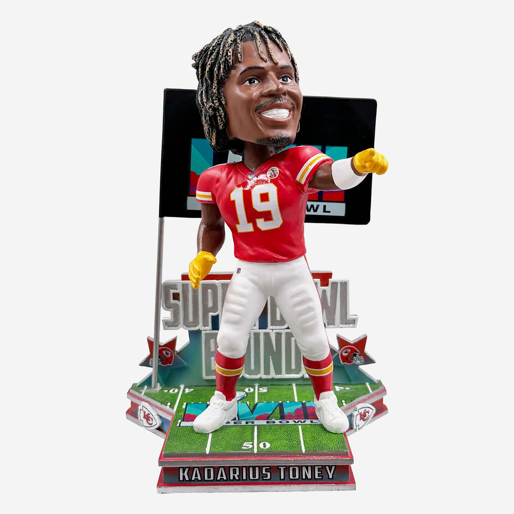 Kadarius Toney Kansas City Chiefs Super Bowl LVII Bound Bobblehead FOCO - FOCO.com