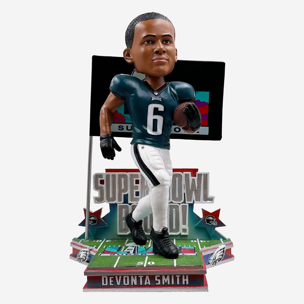 DeVonta Smith Philadelphia Eagles Super Bowl LVII Bound Bobblehead FOCO - FOCO.com