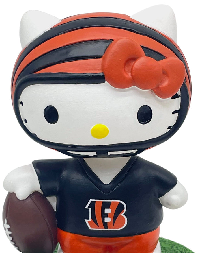 Cincinnati Bengals Hello Kitty® Mini Bighead Bobblehead