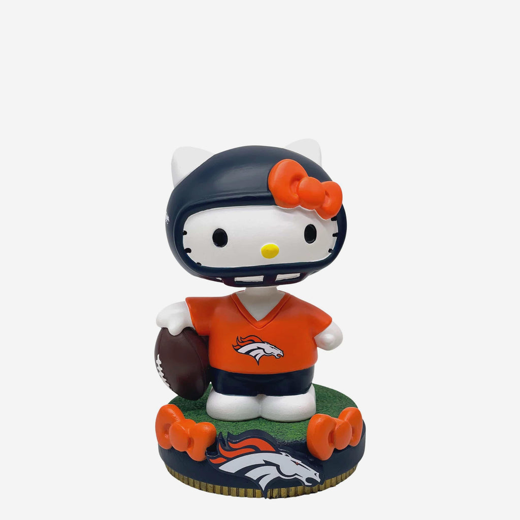 Denver Broncos Hello Kitty® Mini Bighead Bobblehead FOCO - FOCO.com