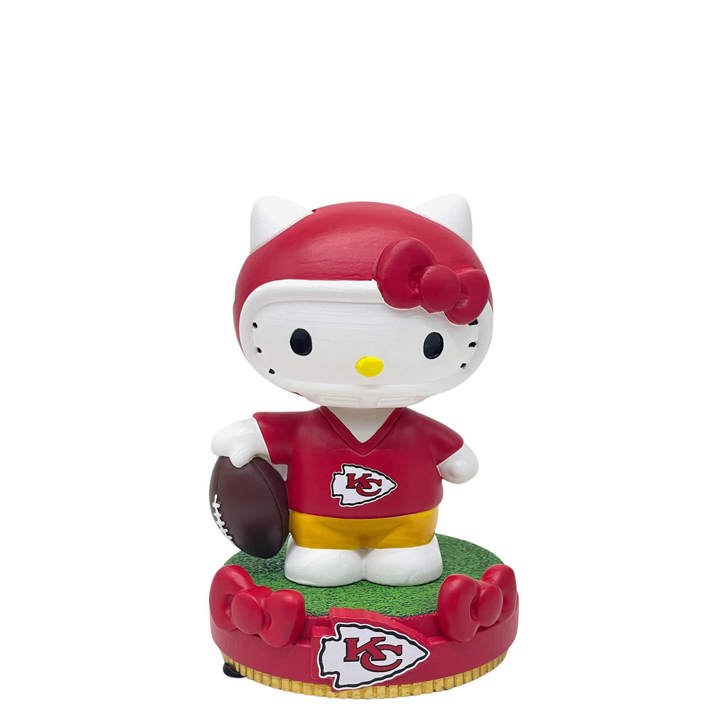 Kansas City Chiefs Hello Kitty® Mini Bighead Bobblehead