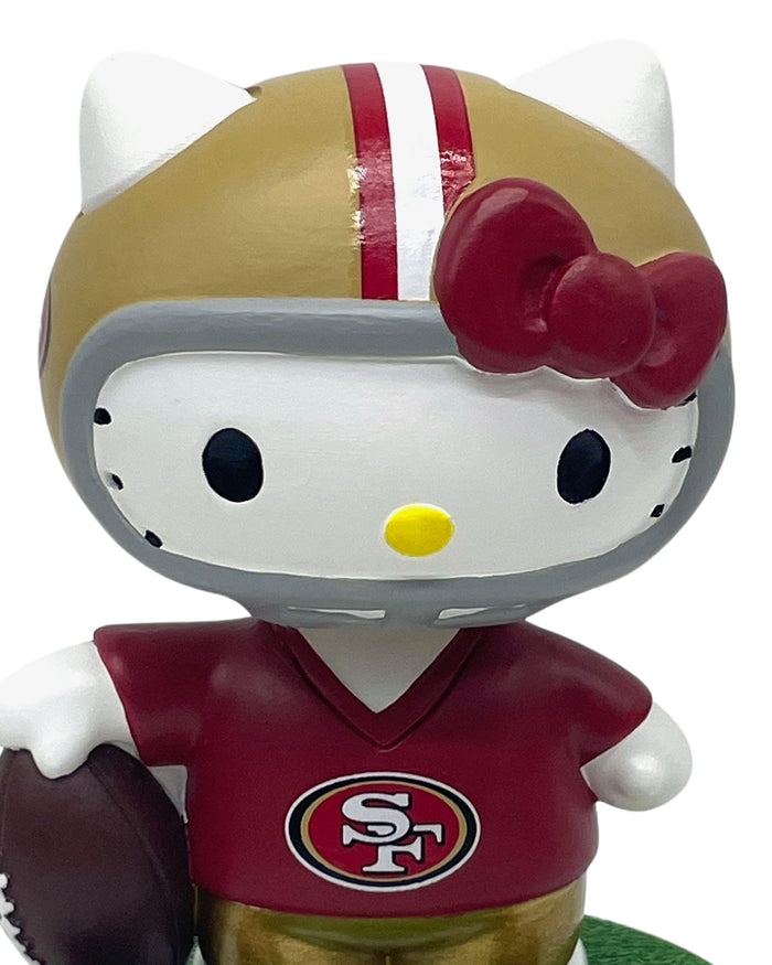 San Francisco 49ers Hello Kitty® Mini Bighead Bobblehead