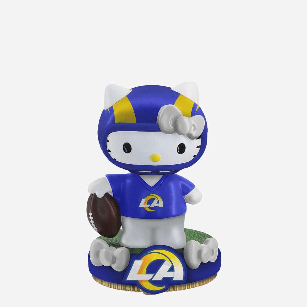 Los Angeles Rams Hello Kitty® Mini Bighead Bobblehead FOCO - FOCO.com