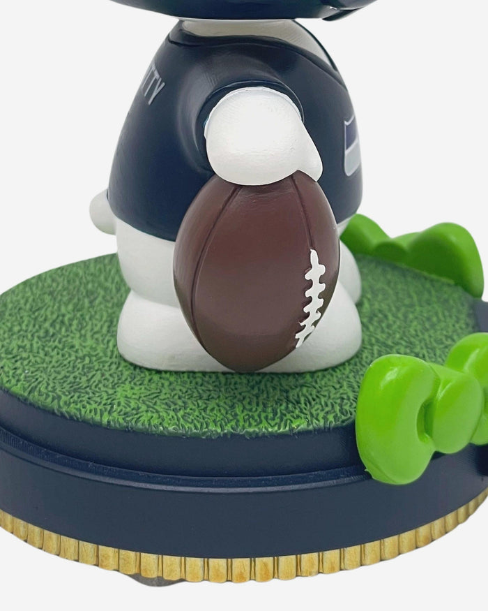 Seattle Seahawks Hello Kitty® Mini Bighead Bobblehead FOCO - FOCO.com