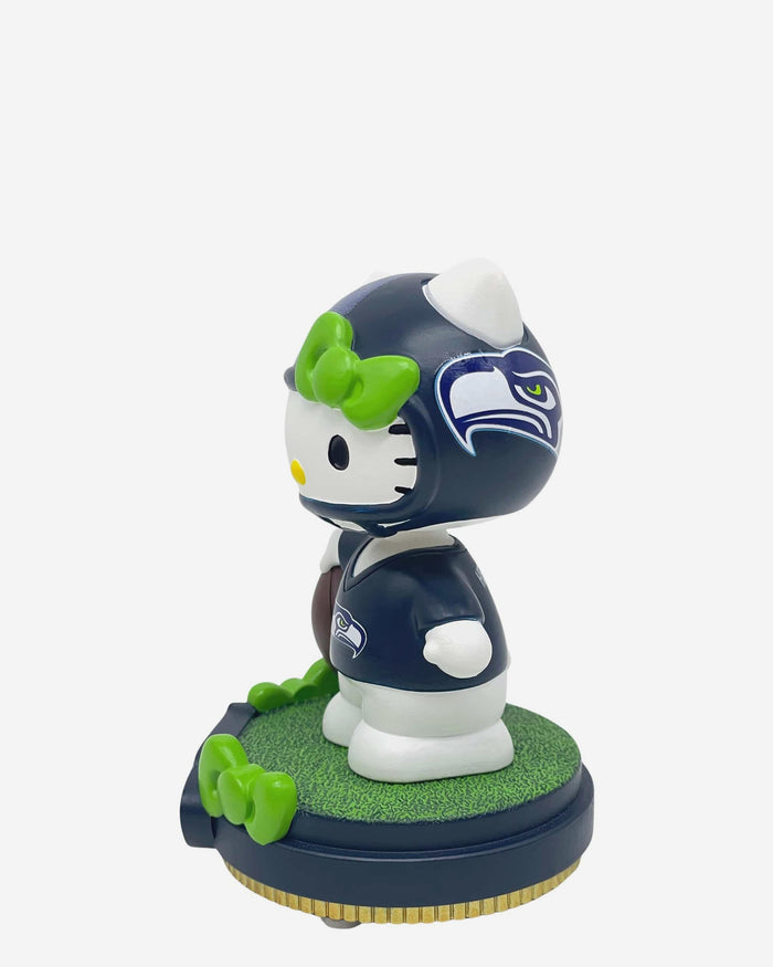Seattle Seahawks Hello Kitty® Mini Bighead Bobblehead FOCO - FOCO.com