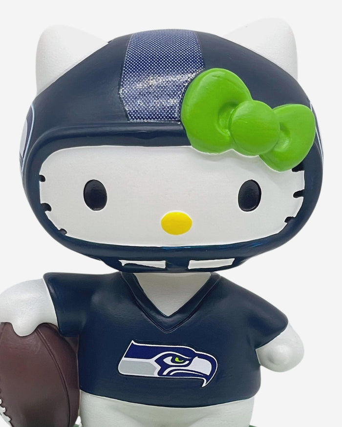 Seattle Seahawks Hello Kitty® Mini Bighead Bobblehead FOCO - FOCO.com