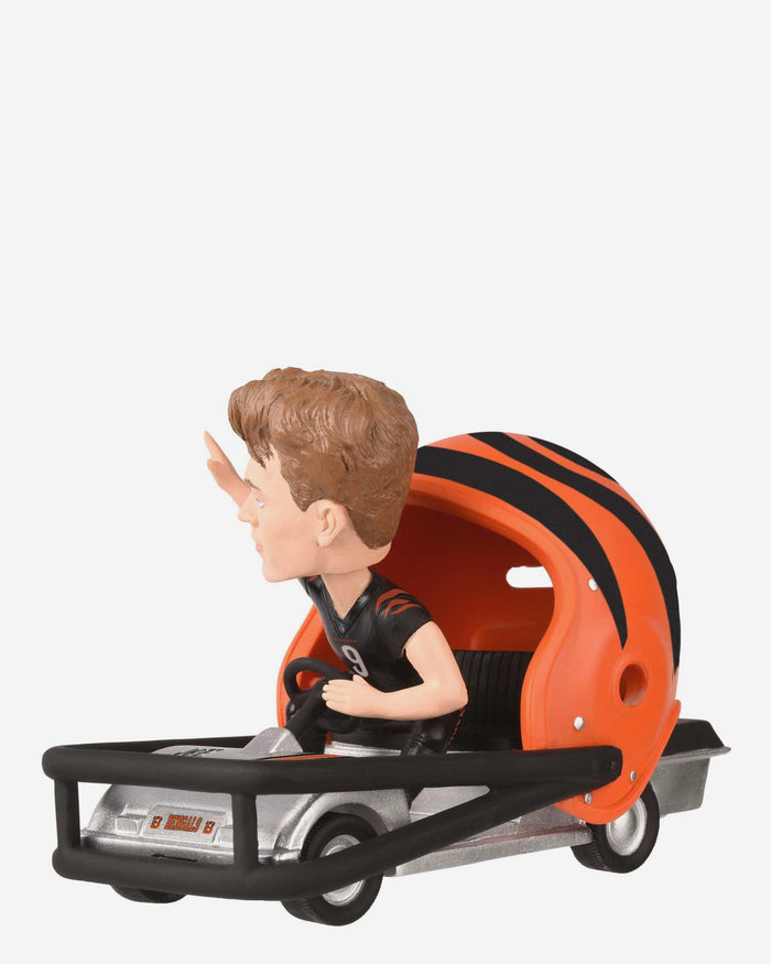 Joe Burrow Cincinnati Bengals Helmet Cart Bobblehead FOCO - FOCO.com