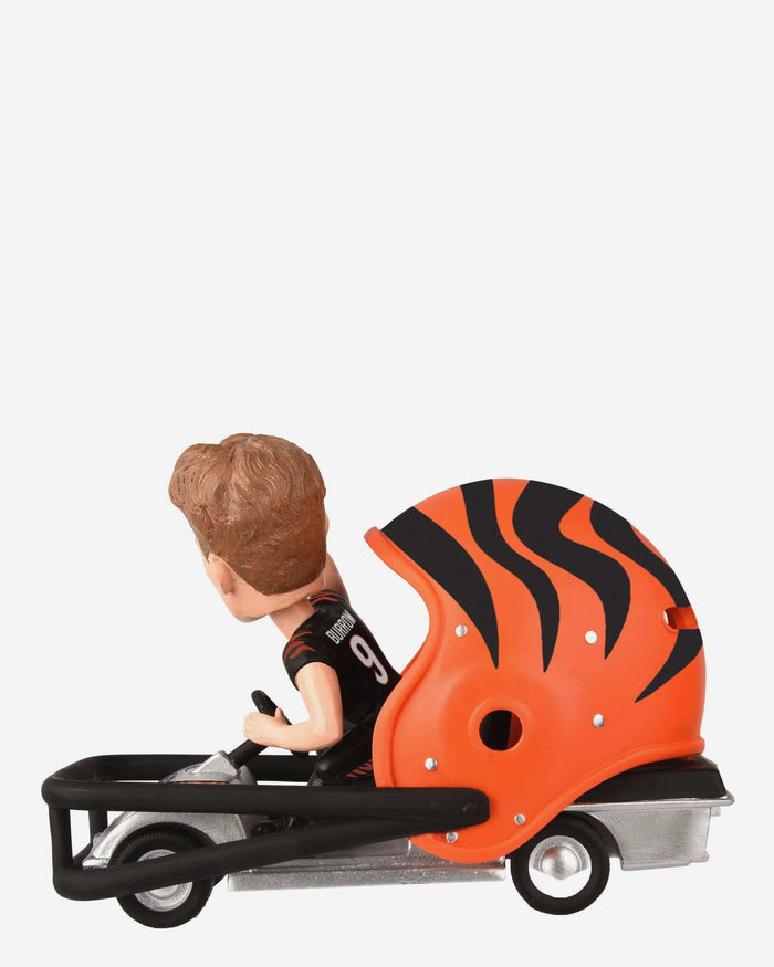 Joe Burrow Cincinnati Bengals Helmet Cart Bobblehead FOCO - FOCO.com