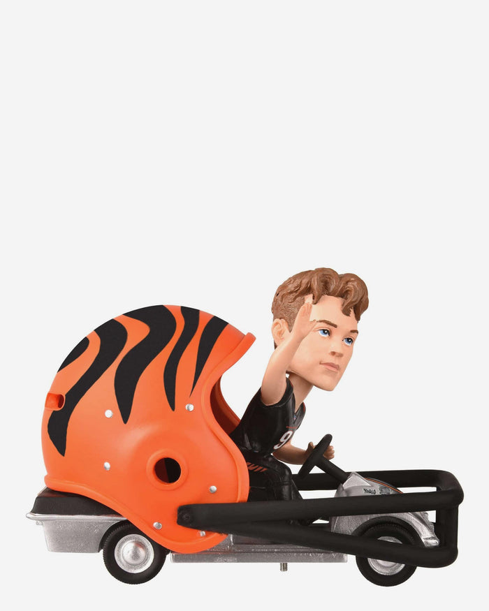 Joe Burrow Cincinnati Bengals Helmet Cart Bobblehead FOCO - FOCO.com