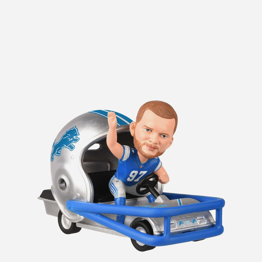 Aidan Hutchinson Detroit Lions Helmet Cart Bobblehead FOCO - FOCO.com