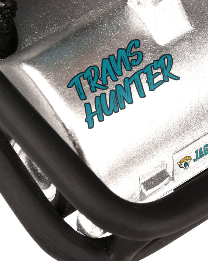 Travis Hunter Jacksonville Jaguars Helmet Cart Bobblehead FOCO - FOCO.com