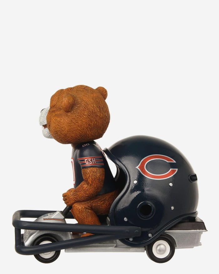 Staley Da Bear Chicago Bears Helmet Cart Mascot Bobblehead FOCO - FOCO.com