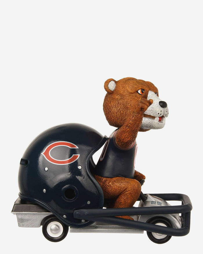 Staley Da Bear Chicago Bears Helmet Cart Mascot Bobblehead FOCO - FOCO.com