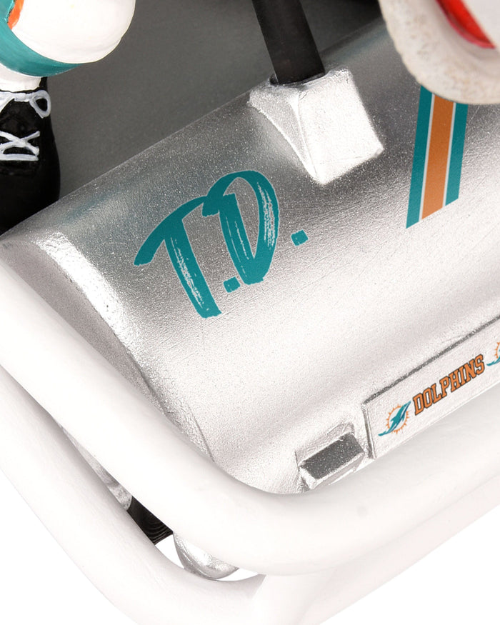 TD Miami Dolphins Helmet Cart Mascot Bobblehead FOCO - FOCO.com