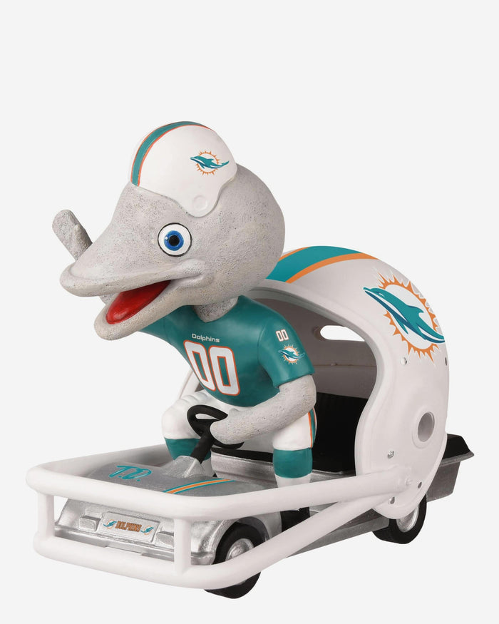 TD Miami Dolphins Helmet Cart Mascot Bobblehead FOCO - FOCO.com