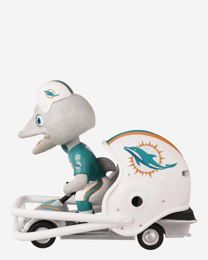 TD Miami Dolphins Helmet Cart Mascot Bobblehead FOCO - FOCO.com