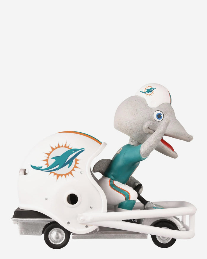 TD Miami Dolphins Helmet Cart Mascot Bobblehead FOCO - FOCO.com
