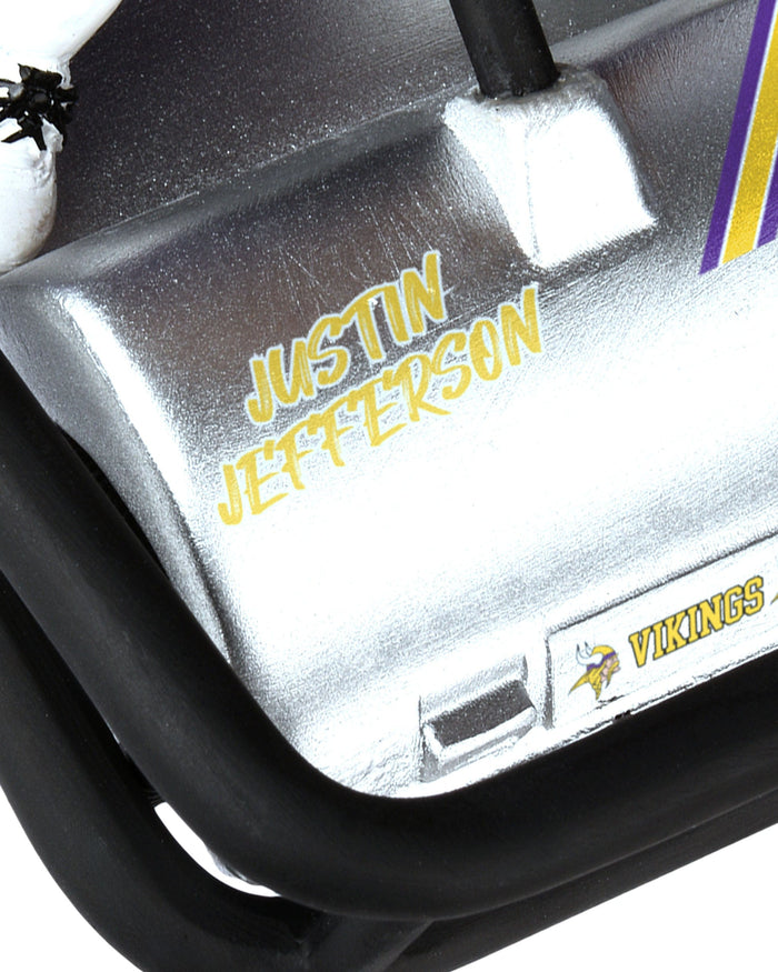 Justin Jefferson Minnesota Vikings Helmet Cart Bobblehead FOCO - FOCO.com