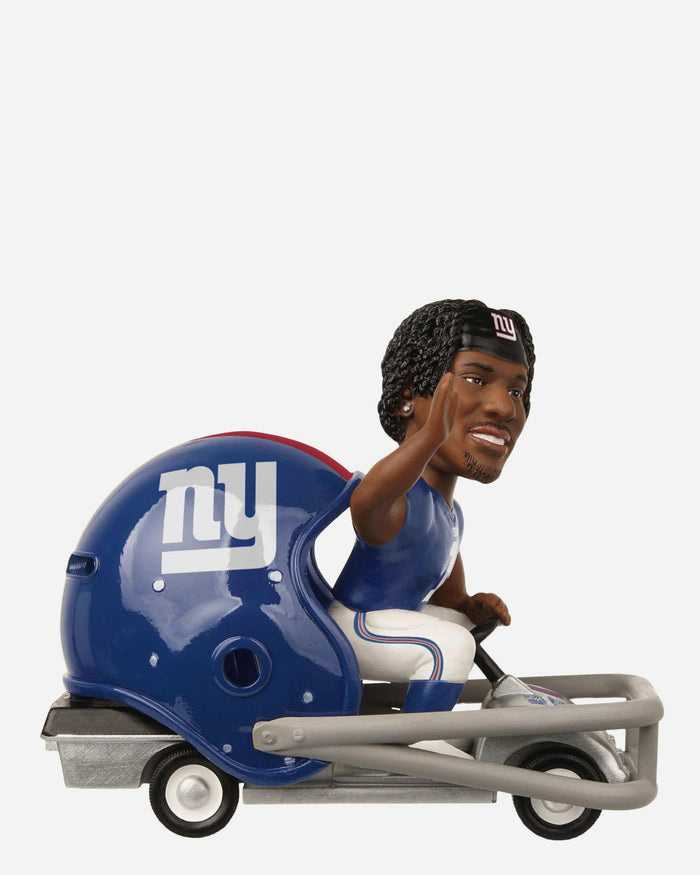 Malik Nabers New York Giants Helmet Cart Bobblehead FOCO - FOCO.com