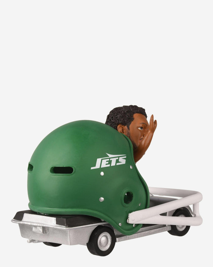 Garrett Wilson New York Jets Helmet Cart Bobblehead FOCO - FOCO.com