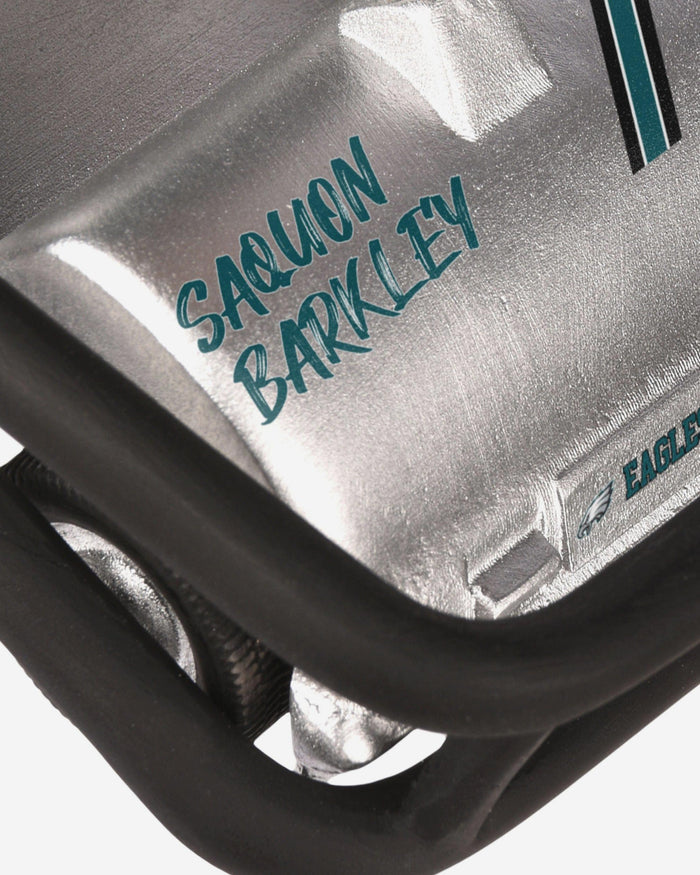 Saquon Barkley Philadelphia Eagles Helmet Cart Bobblehead FOCO - FOCO.com