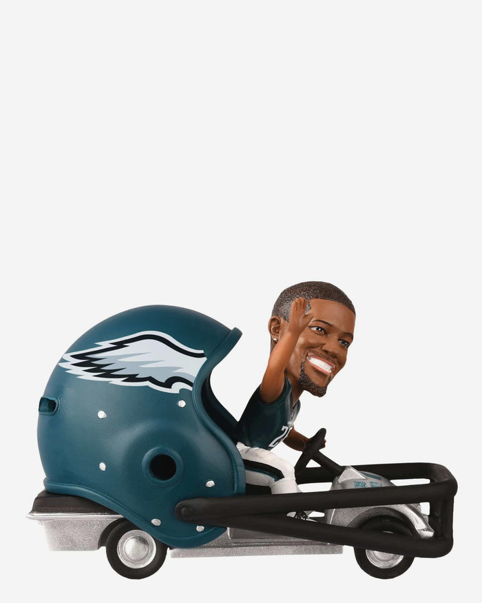 Saquon Barkley Philadelphia Eagles Helmet Cart Bobblehead FOCO - FOCO.com