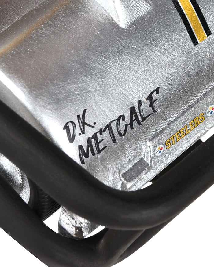 DK Metcalf Pittsburgh Steelers Helmet Cart Bobblehead FOCO - FOCO.com