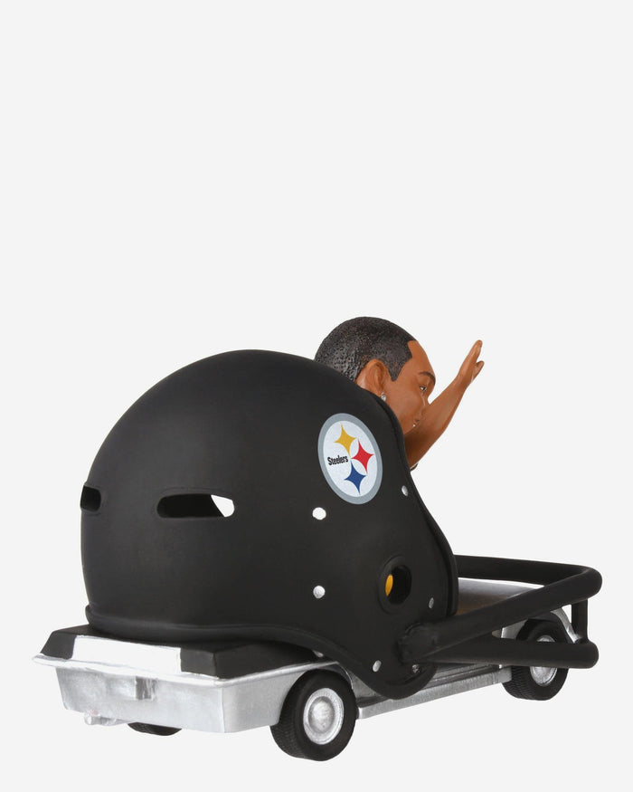 DK Metcalf Pittsburgh Steelers Helmet Cart Bobblehead FOCO - FOCO.com