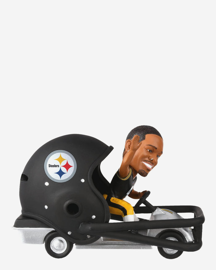 DK Metcalf Pittsburgh Steelers Helmet Cart Bobblehead FOCO - FOCO.com