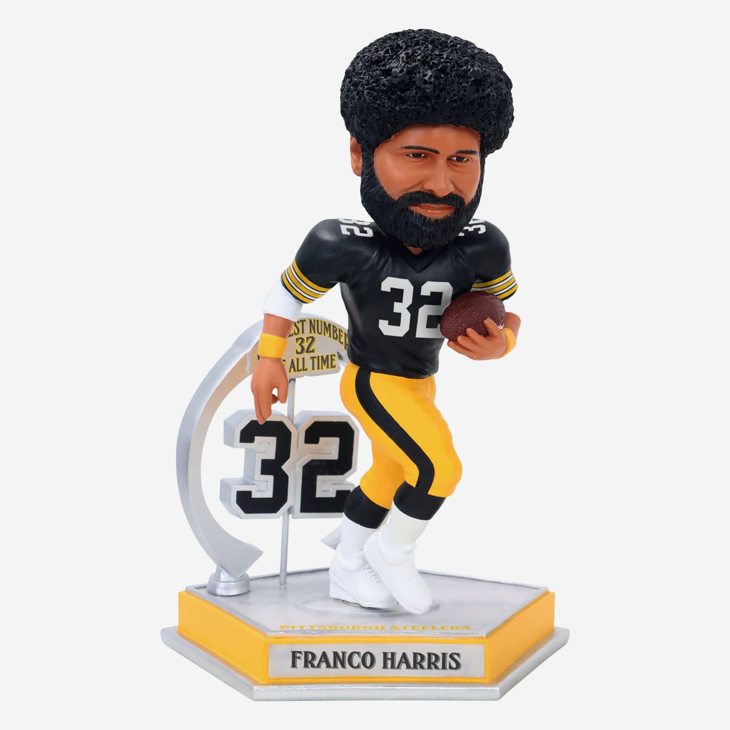 Franco Harris Pittsburgh Steelers Legendary Number 32 Bobblehead FOCO