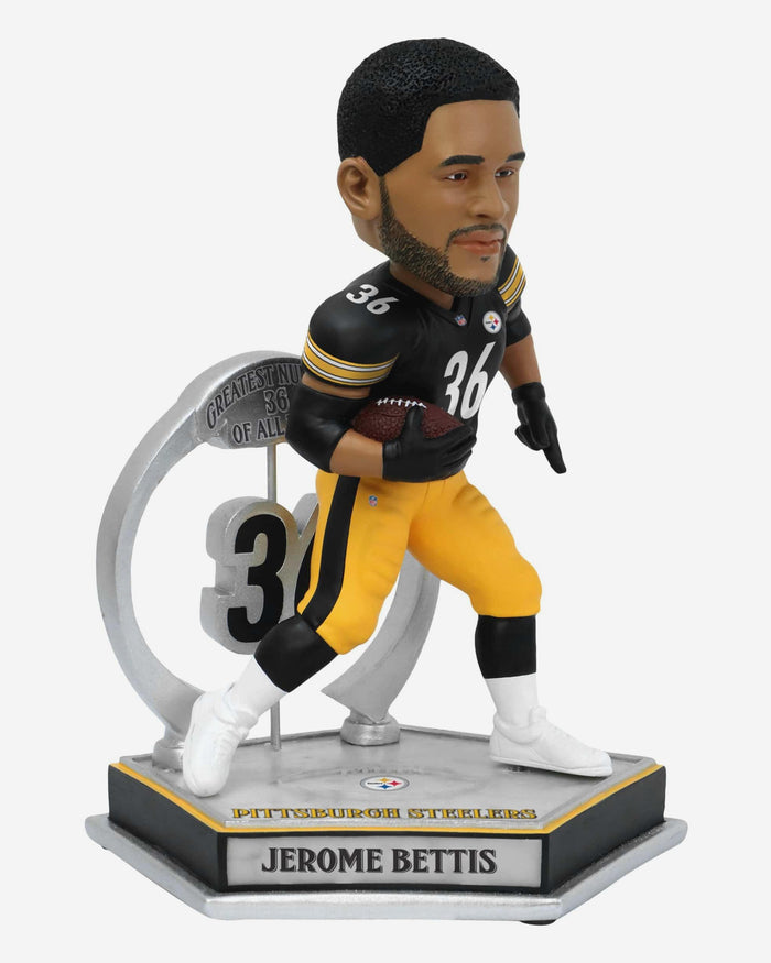 Jerome Bettis Pittsburgh Steelers Legendary Number 36 Bobblehead FOCO - FOCO.com