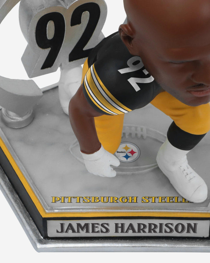 James Harrison Pittsburgh Steelers Legendary Number 92 Bobblehead FOCO - FOCO.com
