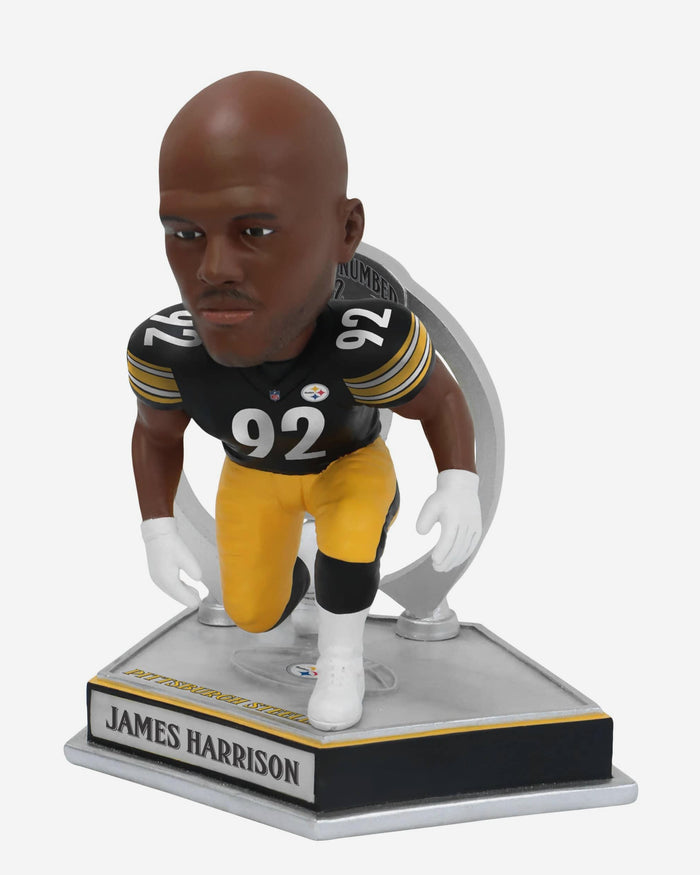 James Harrison Pittsburgh Steelers Legendary Number 92 Bobblehead FOCO - FOCO.com