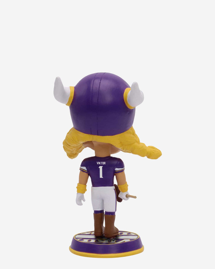 Viktor the Viking Minnesota Vikings Mascot Mini Bighead Bobblehead FOCO - FOCO.com