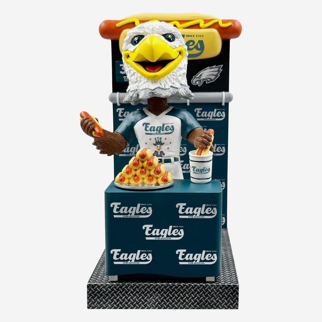Swoop Philadelphia Eagles Hot Dog Eating Contest Mascot Bobblehead FOCO - FOCO.com