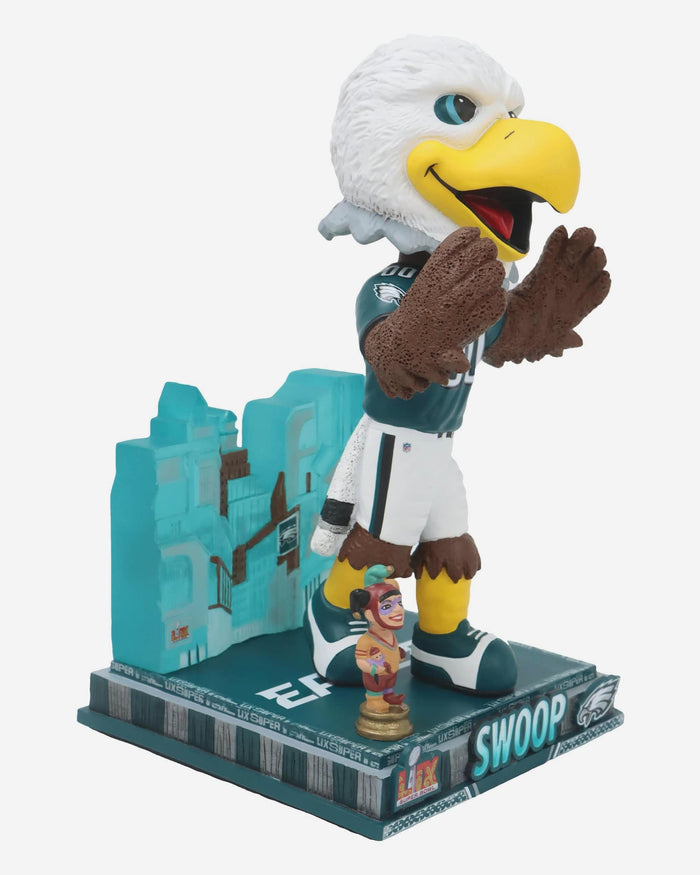 Swoop Philadelphia Eagles Super Bowl LIX Bound Mascot Bobblehead FOCO - FOCO.com