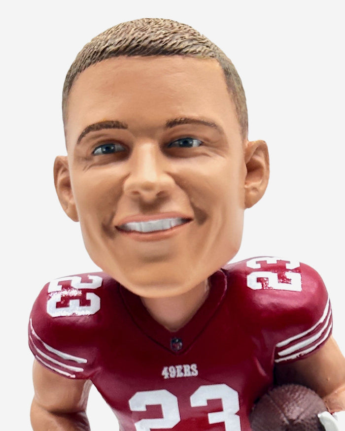Christian McCaffrey San Francisco 49ers Super Bowl LVIII Bound Bobblehead FOCO - FOCO.com
