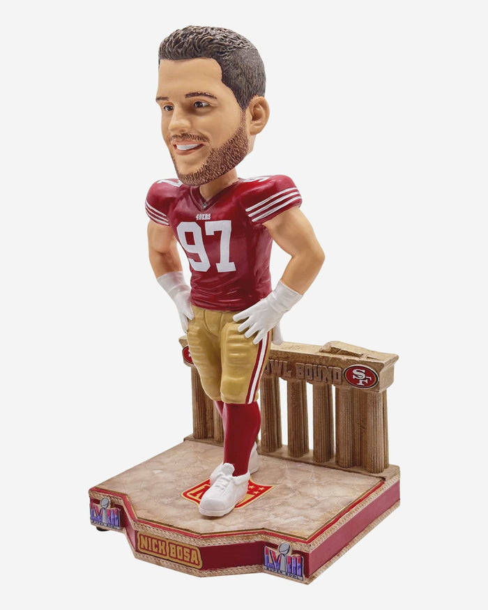 Nick Bosa San Francisco 49ers Super Bowl LVIII Bound Bobblehead FOCO - FOCO.com