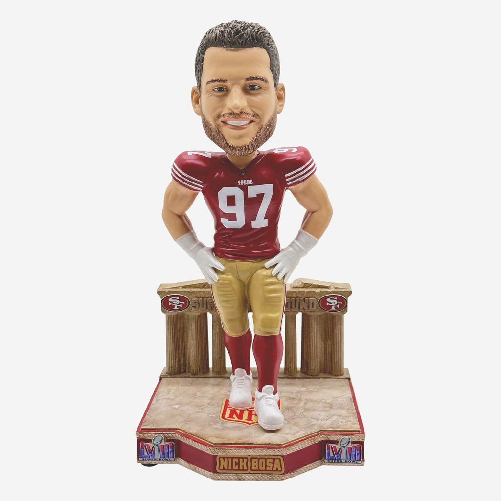 Nick Bosa San Francisco 49ers Super Bowl LVIII Bound Bobblehead FOCO - FOCO.com