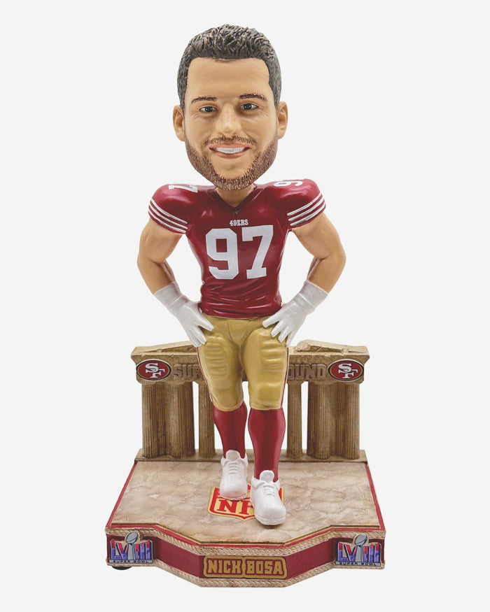 Nick Bosa San Francisco 49ers Super Bowl LVIII Bound Bobblehead FOCO - FOCO.com