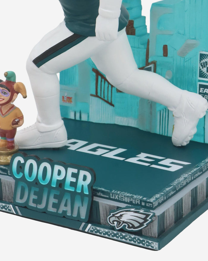 Cooper DeJean Philadelphia Eagles Super Bowl LIX Bound Light Up Bobblehead FOCO - FOCO.com
