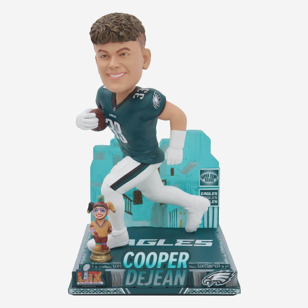 Cooper DeJean Philadelphia Eagles Super Bowl LIX Bound Light Up Bobblehead FOCO - FOCO.com