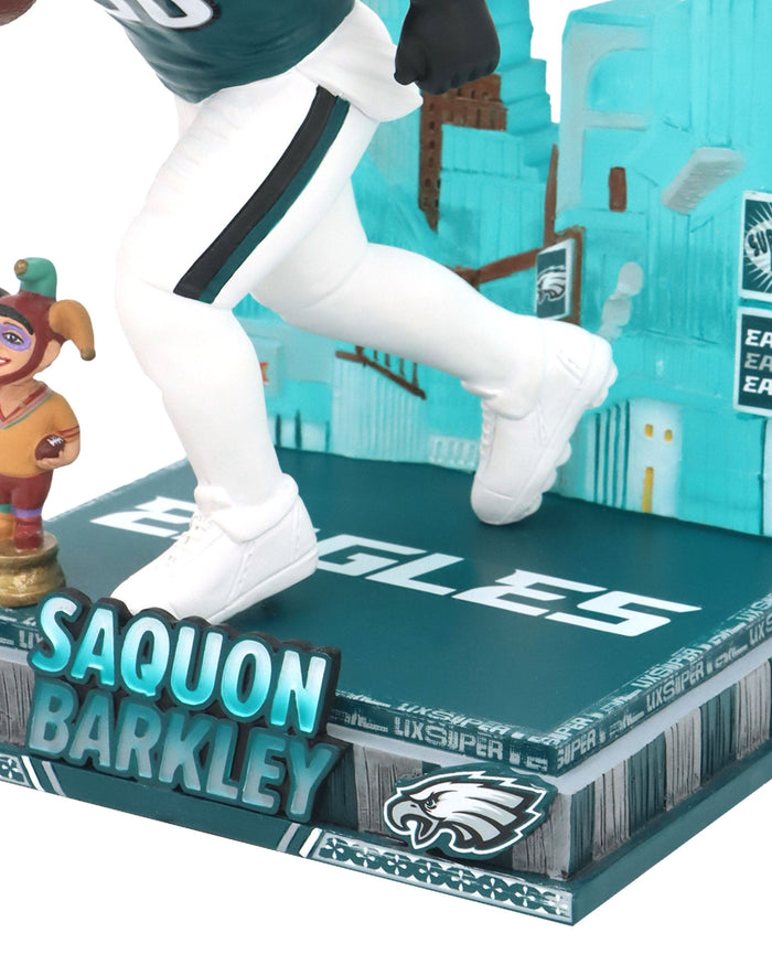 Saquon Barkley Philadelphia Eagles Super Bowl LIX Bound Light Up Bobblehead FOCO - FOCO.com