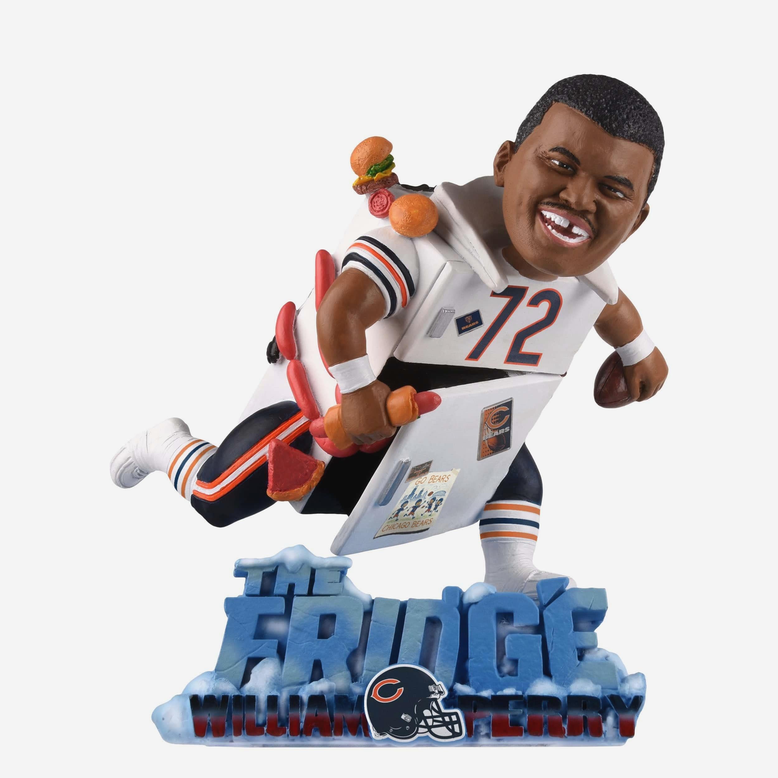 William Perry Chicago Bears The Refrigerator Nickname Bobblehead FOCO