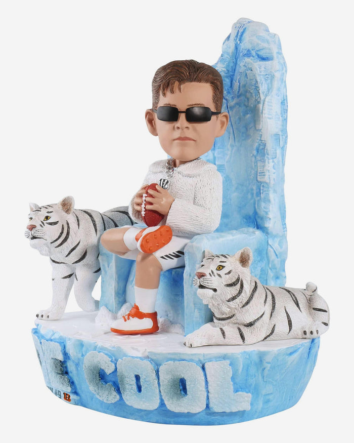 Joe Burrow Cincinnati Bengals Nickname Bobblehead FOCO - FOCO.com
