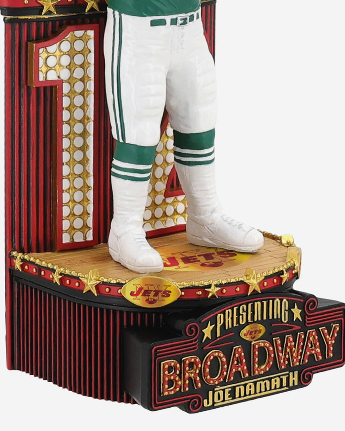 Joe Namath New York Jets Broadway Joe Nickname Bobblehead FOCO - FOCO.com